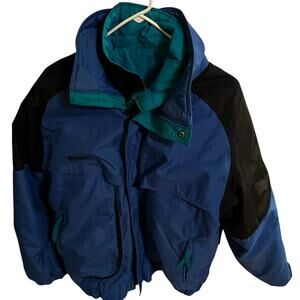 Vintage Columbia Powder keg 4 in 1 parka, ski coat, reversible jacket Mens L